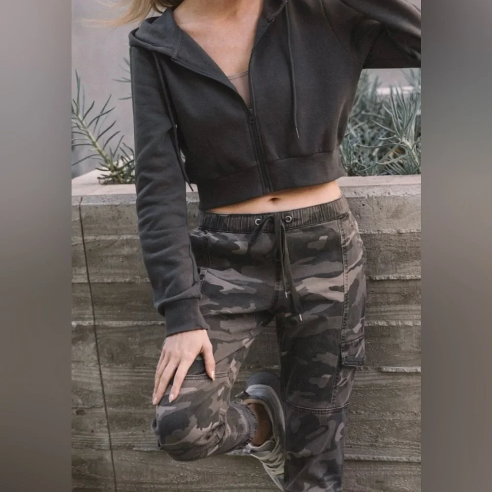 Rewash Camouflage Utility Joggers Pants Women’s Size Medium - Picture 6 of 8